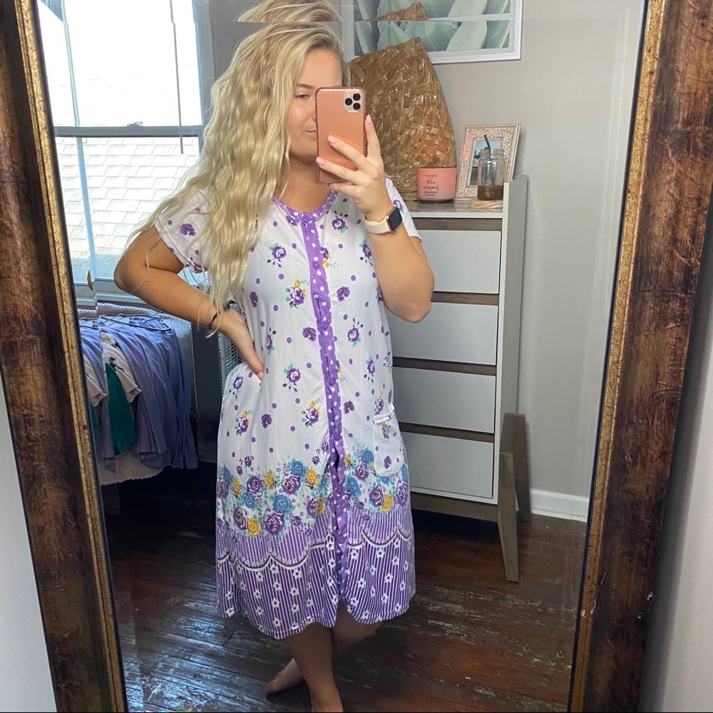 VTG Betsy Johnson Nightgown M